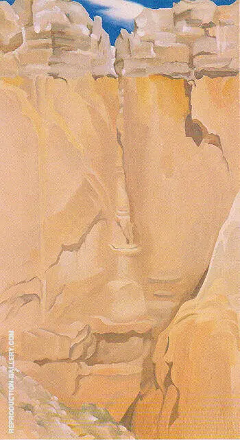 Part of The Cliff 1946 By Georgia O'Keeffe