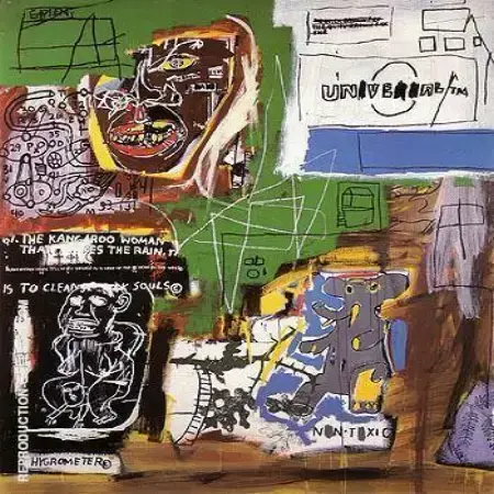 Sienna 1984 By Jean-Michel-Basquiat