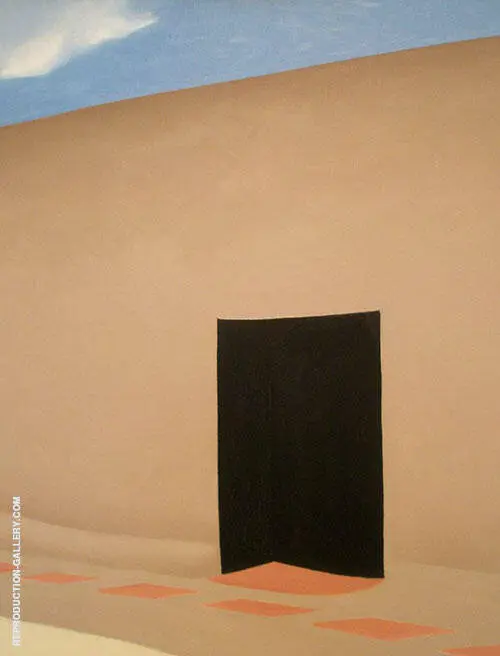 Patio With Cloud 1956 By Georgia O'Keeffe