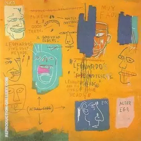 Untitled 1983 3 By Jean-Michel-Basquiat