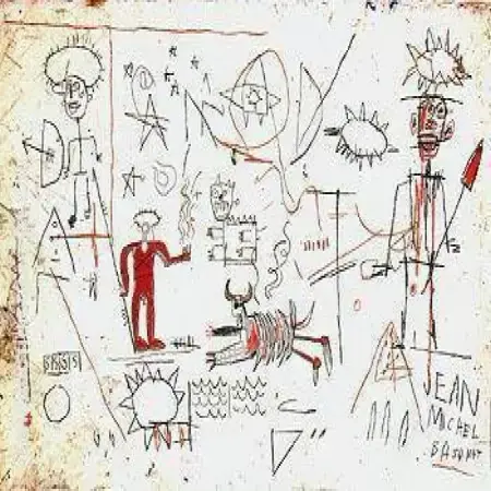 Untitled 1981 4 By Jean-Michel-Basquiat