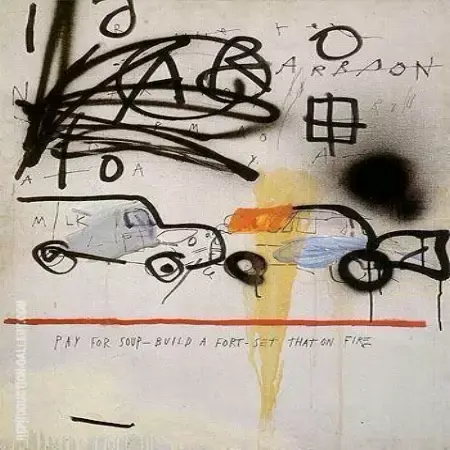 Untitled 1980 9 By Jean-Michel-Basquiat