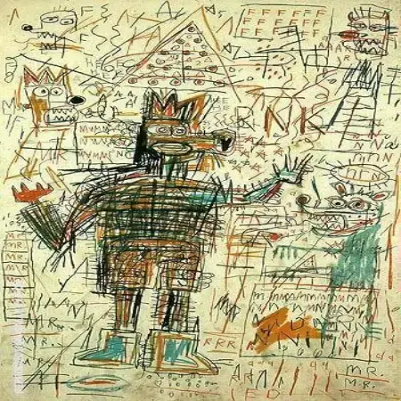 Untitled 1982 11 By Jean-Michel-Basquiat