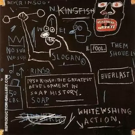 Untitled Rinso 1982 By Jean-Michel-Basquiat