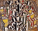 The Staircase 1914 By Fernand Leger