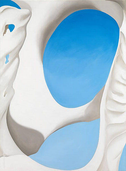 Pelvis 1944 2 by Georgia O'Keeffe | Oil Painting Reproduction