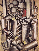 Soldier with a Pipe 1916 By Fernand Leger