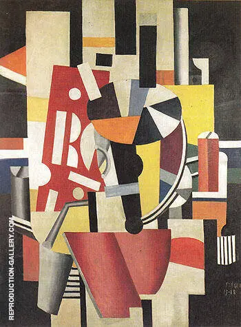 The Typographer 1918 By Fernand Leger