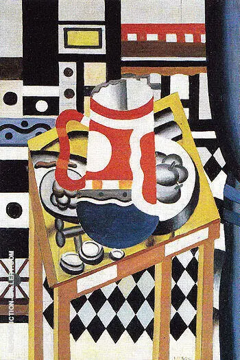 Still Life with a Beer Mug c1921 By Fernand Leger