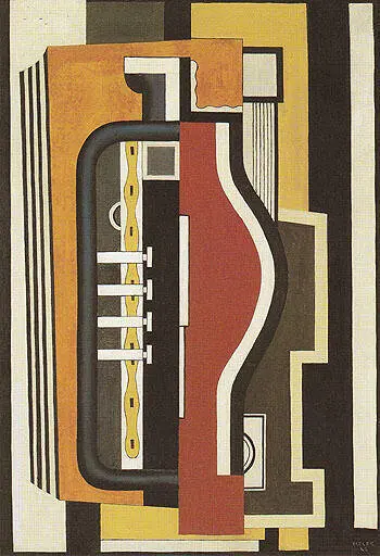 The Accordion 1926 By Fernand Leger