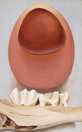 Red and Pink Rocks and Teeth 1938 By Georgia O'Keeffe