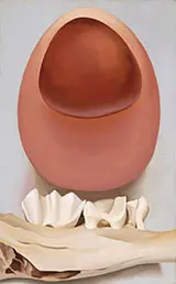 Red and Pink Rocks and Teeth 1938 By Georgia O'Keeffe