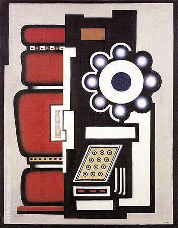 Ball Bearings 1926 By Fernand Leger