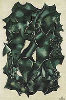 Holly Leaves 1930 By Fernand Leger