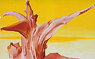 Red Tree Yellow Sky 1952 By Georgia O'Keeffe