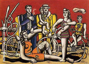 Leisure 1944 By Fernand Leger