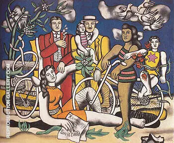Leisure Homage to David c1948 By Fernand Leger