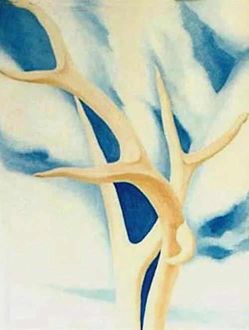 Saddle Roan Horns 1946 By Georgia O'Keeffe