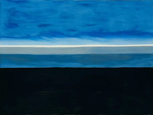 The Beyond 1972 By Georgia O'Keeffe