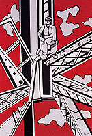 Construction Workers 1951 B By Fernand Leger