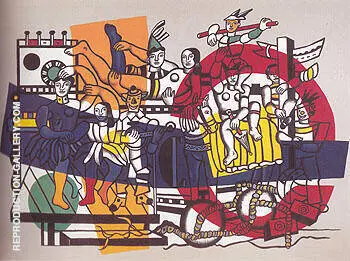 The Great Parade Final State 1954 By Fernand Leger