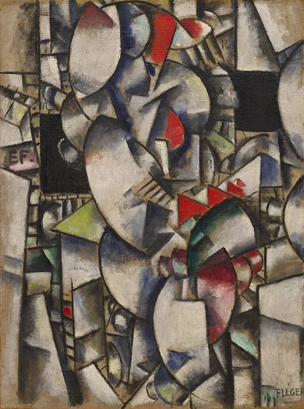 Nude Model in the Studio c1912 By Fernand Leger