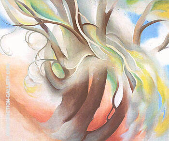 Untitled Tree 1945 by Georgia O'Keeffe | Oil Painting Reproduction
