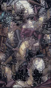 Three Figures 1910 By Fernand Leger