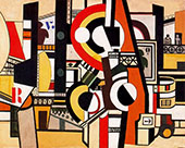 Disks in the City c1920 By Fernand Leger