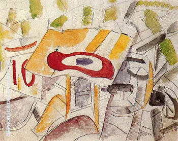 The Insignia Wrecked Airplane 1916 By Fernand Leger
