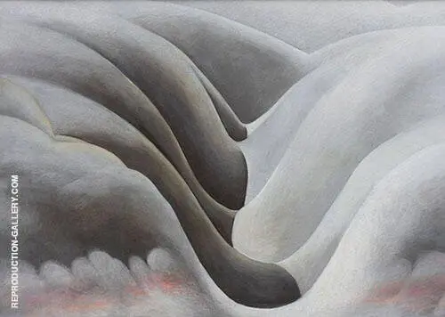 The Black Place 1945 3 By Georgia O'Keeffe
