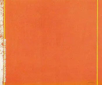 The Third 1962 By Barnett Newman