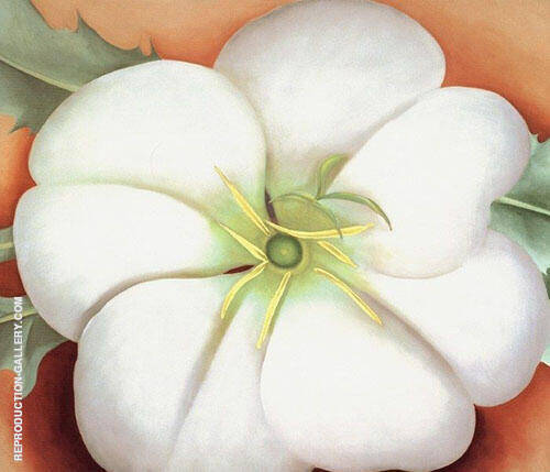White Flower On Red Earth 1943 2 | Oil Painting Reproduction