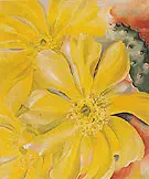 Yellow Cactus 1935 By Georgia O'Keeffe