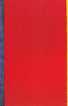 Who's Afraid of Red Yellow and Blue I 1966 By Barnett Newman