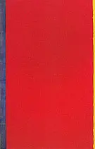 Who's Afraid of Red Yellow and Blue I 1966 By Barnett Newman