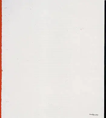 Be 1961 II By Barnett Newman