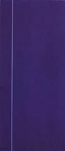 Queen of the Night II 1967 By Barnett Newman