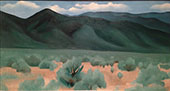 Hills Before Taos 1930 By Georgia O'Keeffe