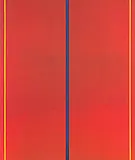 Who's Afraid of Red Yellow and Blue 1967 II By Barnett Newman