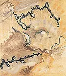 Untitled 1944 2 By Barnett Newman