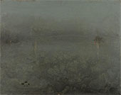 Nocturne Silver and Opal Chelsea By James McNeill Whistler