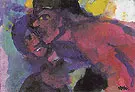Red Man and Woman By Emil Nolde