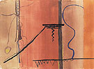 Untitled 1945 10 By Barnett Newman