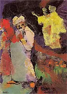 Two Couples in a Park By Emil Nolde