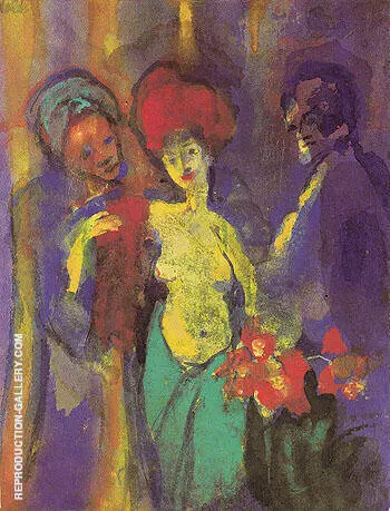 In the Dressing Room By Emil Nolde