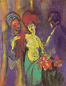 In the Dressing Room By Emil Nolde