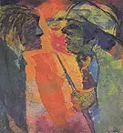 Dispute By Emil Nolde