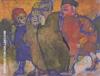 Group of People By Emil Nolde