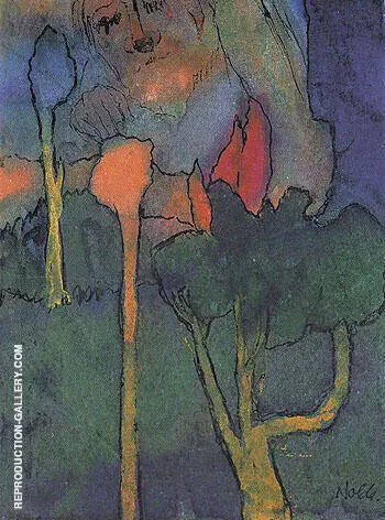 The Great Gardener By Emil Nolde